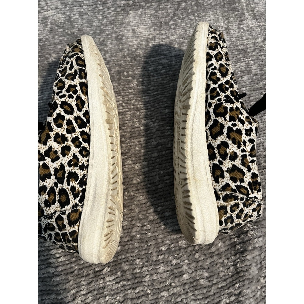 Hey Dude Wendy Cheetah Leopard Print Slip On Shoes Womens Size 7 Casual - Picture 9 of 10